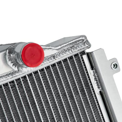 4 Row Radiator for Toyota 4Runner 2.7L 3.4L L4 4 Cylinder V6 Gas AT 1996-2002 Aluminum Radiator Replacement 4 Rows Radiators - size: 4 Row Radiator+CNC 1.3Bar Cap