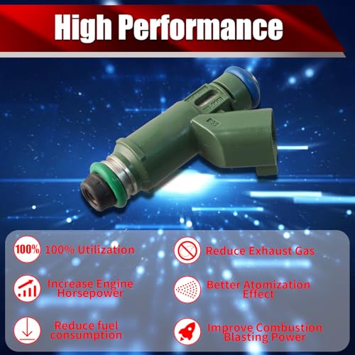 Set of 6 Fuel Injectors C2S8062 852-12234 Replacement - size: 852-12234