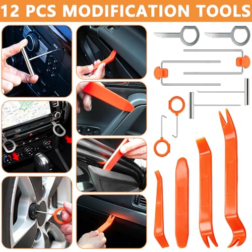 988Pcs Automotive Electrical Connectors Kit, 28 Types Electrical Terminal Pins Kit with Crimp Tool, Relay Fuse Remover & Car Disassembly Tool, Male/Female Wire Terminals for Professional Auto Repair