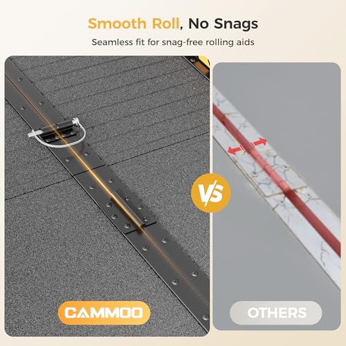 CAMMOO 6 FT Aluminum Wheelchair Ramp with 800 LBS Load Capacity, Portable Folding ramps for wheelchairs - size: 6 FT