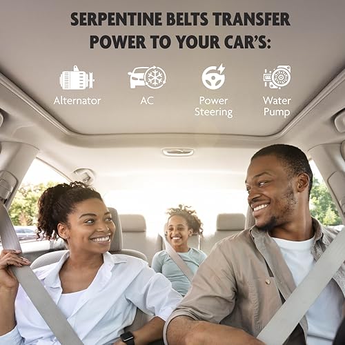 Top Drive, 6PK965, Premium Engine EPDM Serpentine Belt, 38.54" Length - size: 6PK965