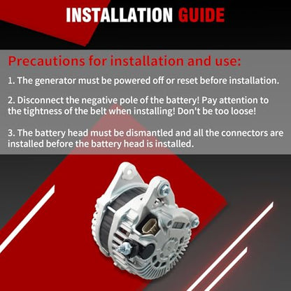 Alternator 11657N - size: 11657N