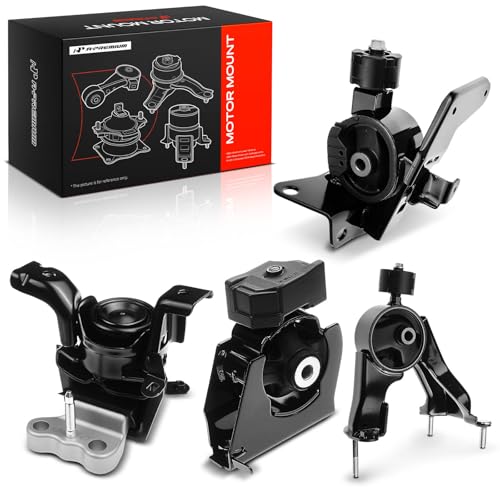 A-Premium Engine Motor Mount and Transmission Mount Kit, Set of 4 - style: Automatic - 2009-2010 Vibe, 2009-2013 Corolla/Matrix
