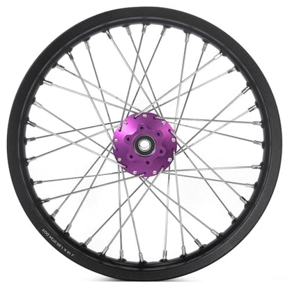 TOFR CNC 16"x1.85" Rear Wheel Rim Hub for Surron Light Bee X/Light Bee S - color: Purple, size: 16" Rear