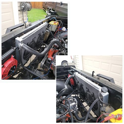 3-Row Radiator Compatible For 1973-1987 Chevy GMC C/K K5 Blazer C10 C20 C30 305 350 454 V8 Pickup Aluminum Radiators - size: 3-Row