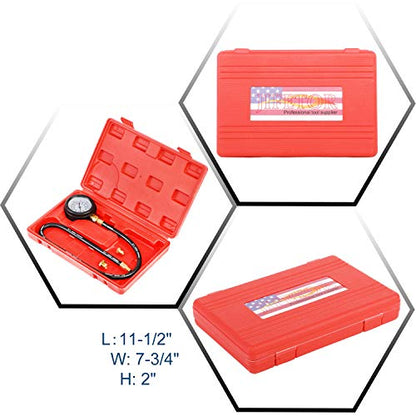 JIFETOR Oil Pressure Tester Kit Professional Engine Diagnostic Test Tool