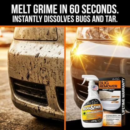 Evo Dyne Bug Remover 32 oz Car Cleaner Removes Tar, Sap & Grease