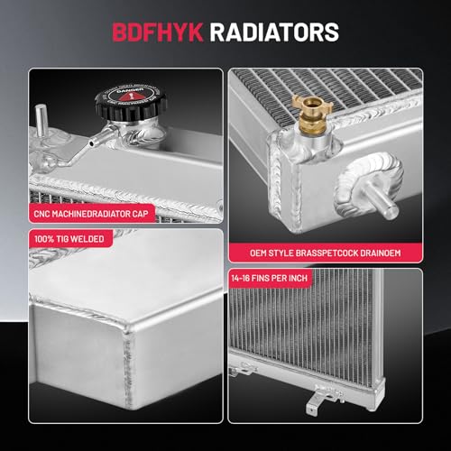 BDFHYK 2-Row AA5052 Aluminum Radiator for Subaru Impreza 2008-2014