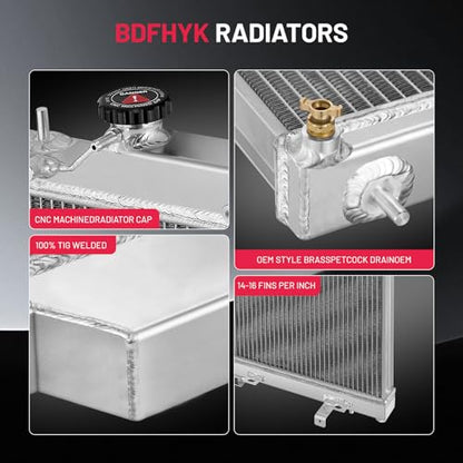 BDFHYK 2-Row AA5052 Aluminum Radiator for Subaru Impreza 2008-2014