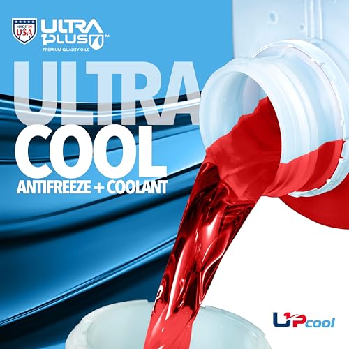 UltraCool Antifreeze Coolant Universal Engine 50/50 Red 1 Gallon