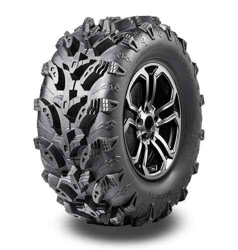 MCKINLEY UTV ATV Tires 28X10-12 6PR Super Mud 28X10X12 All Terrain X611,PK2 - size: 28x10-12