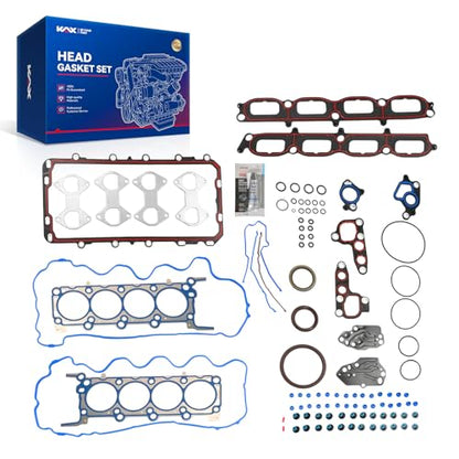 KAX Head Gasket Set Fit for F-150 2004-2006 5.4L, Expedition 2005-2006 5.4L - size: CS9790-5