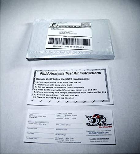 Oil Analysis Kit - Oil Test Kit for Gasoline & Diesel Engines - size: Single