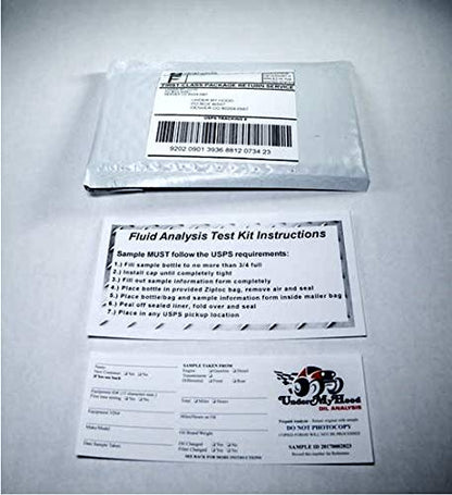 Oil Analysis Kit - Oil Test Kit for Gasoline & Diesel Engines - size: Single