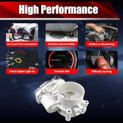 Electronic Throttle Body Assembly S20062 BL3Z9E926A 67-6022 6E-6022 - size: S20062