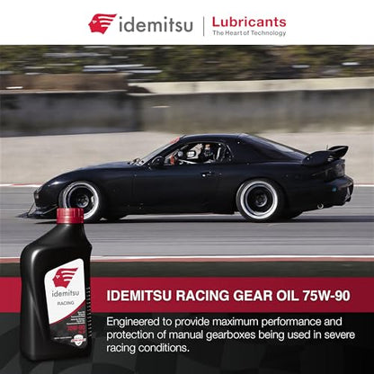 Idemitsu Full Synthetic Racing 75W-90 Gear Oil – 1 Quart - size: 1 Quart