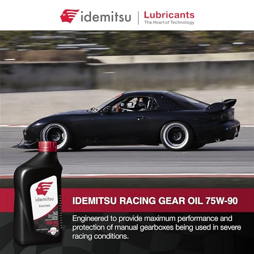 Idemitsu Full Synthetic Racing 75W-90 Gear Oil – 1 Qt, Case of 12 - size: 1 Quart, Case of 12