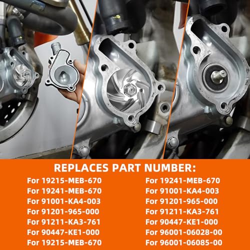 Water Pump Repair Kit for Honda CRF450R 2002-2008