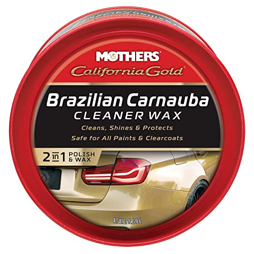 Mothers California Gold Brazilian Carnauba Cleaner Wax, 12 oz. Paste, 05500 - size: 12 Ounce (Pack of 1)