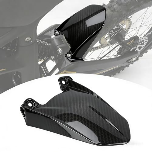 CHANGCHENG Rear Fender Mudguard for Talaria Sting MX3/MX4/MX5 - color: Carbon Fiber Pattern