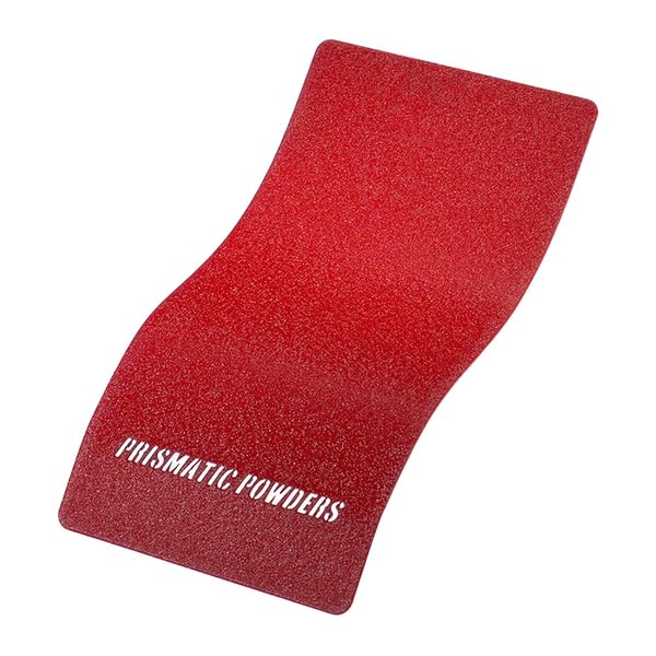 PRISMATIC POWDERS Desert Crimson Red - Wrinkle Polyester Powder Coating - Flat 1 LB - Durable, High Performance Coating for Automotive Metal, Wheels, Parts - Made in USA - (PWB-6699) - color: Desert Crimson Red