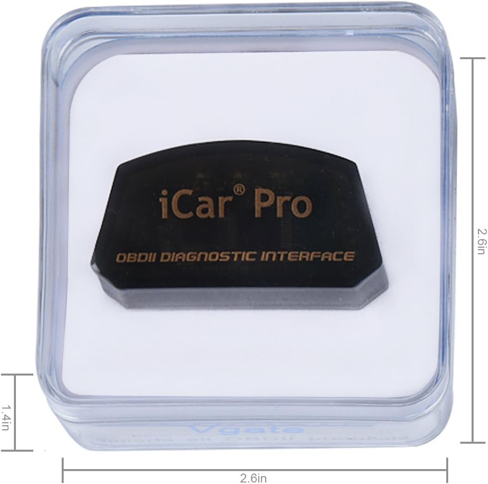 Vgate iCar Pro Wi-Fi OBD2 Scanner Scan Tools OBDII Car Diagnostic Tool Code Reader Fault Check Engine Light for iOS/Android - size: ICAR PRO WIFI - iOS, Android & Windows
