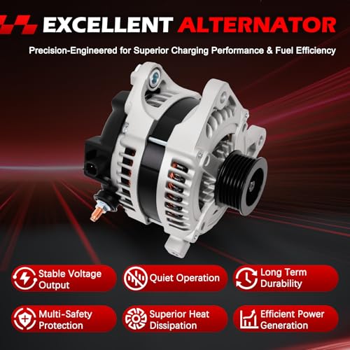 Alternator 11295 160A for Town & Country/Voyager/Grand Caravan - size: 11295