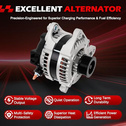 Alternator 11295 160A for Town & Country/Voyager/Grand Caravan - size: 11295