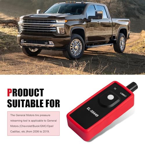 TPMS Relearn Tool for Ford, EL-50449 Tire Sensor TPMS Reset Tool, Auto Tire Pressure Monitor System Activation Reset Tool, Fit for Ford F150 F250 Fusion, Edge, Ranger, Transit 1997-2024 - size: EL-50449