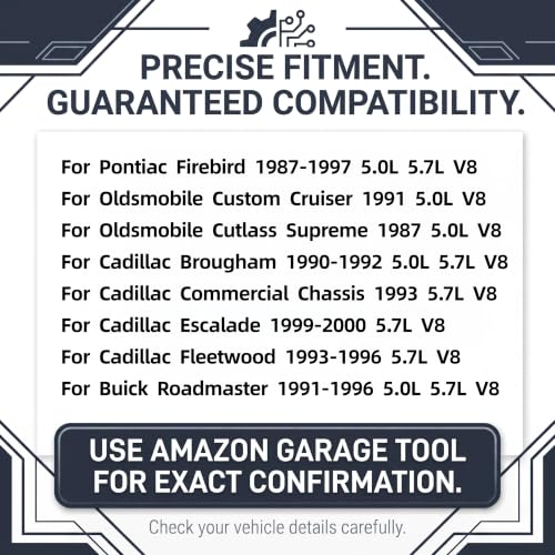 Valve Cover Gasket Set Fits for for Chevy Camaro Caprice 87-97,Tahoe 96-00,for GMC Yukon 92-00,for Pontiac Firebird 87-97,for Cadillac Escalade 99-00,for Buick Roadmaster 91-96,4.3L 5.0L 5.7L V8