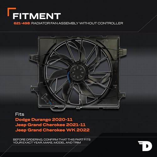 Dorman 621-498 Engine Cooling Fan Assembly