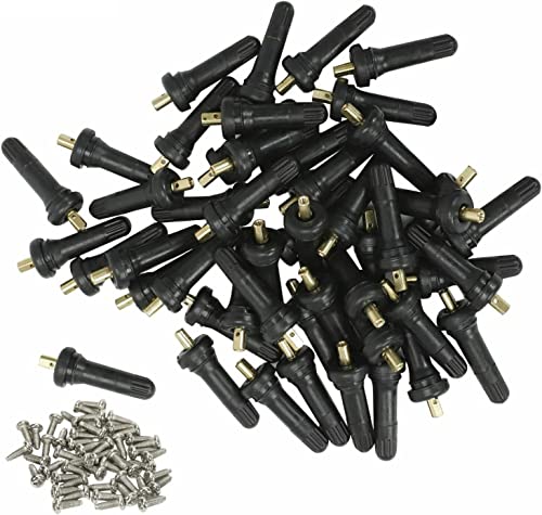 BLACKHORSE-RACING 20PCS TPMS Rubber Snap-in Tire Pressure Sensor Valve Stem - size: TPMS-20pcs