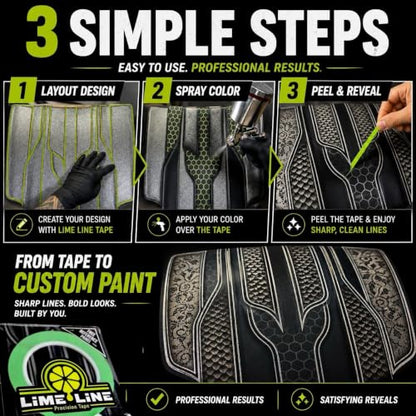 LiME LiNE 1/4" Fineline Pinstriping Tape