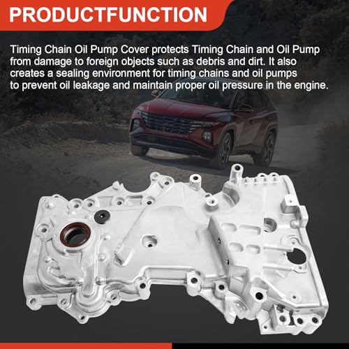 Oil Pump Timing chain cover 2.0L -Fits Hyundai Elantra 2017-2020 - size: YB007