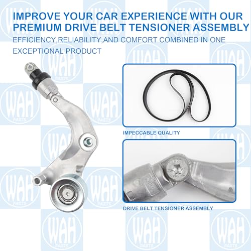 Drive Belt Tensioner Assembly Kit Compatible with Honda