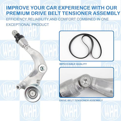 Drive Belt Tensioner Assembly Kit Compatible with Honda