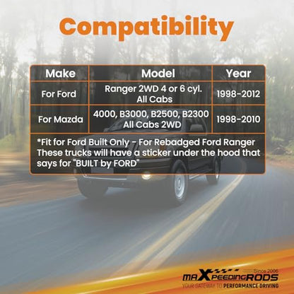 maXpeedingrods 3” Front Lowering Spring Kit for Ford Ranger 1998-2012