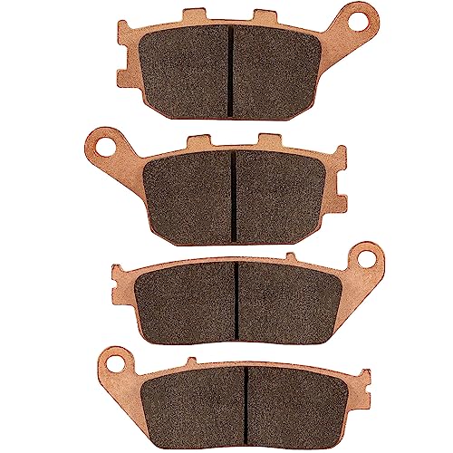 Sintered Brake Pads for Honda VTX1300 2004-2011/Shadow 1100/VT1300 CX Fury 2010-2021/VT1300 CR CS Sabre 2010-2014/VT1100C2 ACE Sabre 1995-2007 - style: Sintered Metal