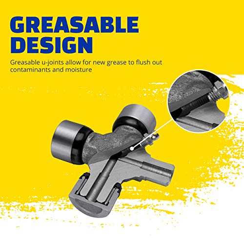 MOOG 341AG Greaseable Premium Universal Joint for Bondioli 2 & Walterscheid 2200 & 200