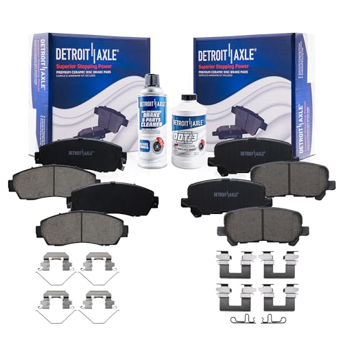 Detroit Axle - Brake Pads for 2011-2017 Honda Odyssey - size: 6P2700285/Kit