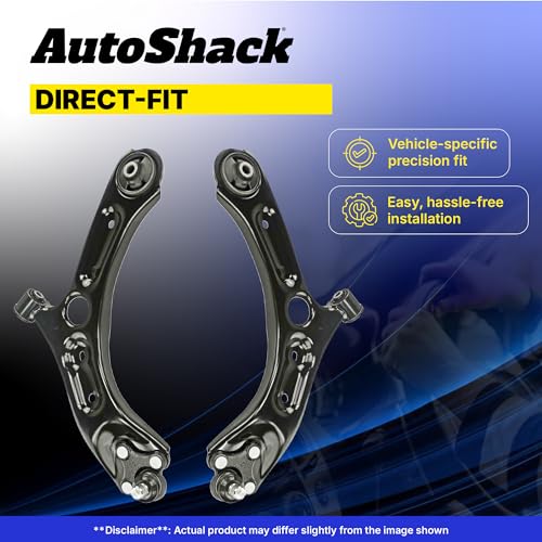 AutoShack Front Right Lower Control Arm with Ball Joint, 1pc