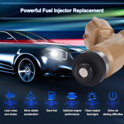 Fuel Injector Pack of 4 12 Holes Compatible with Subaru Impreza 2005-2011