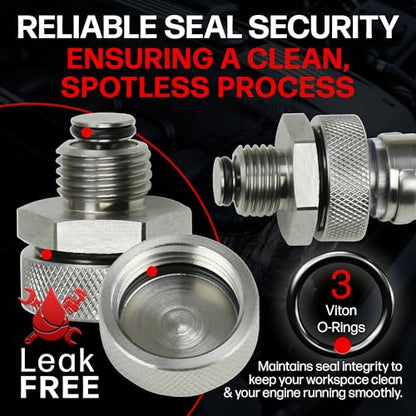 Votex - Made in USA - M12 X 1.25MM Quick Easy Valve Oil Drain Plug fits Infiniti, Lexus, Nissan, Toyota - Stainless Steel - Part Number SMQDP006 - size: M12 X 1.25 Valve Drain Plug