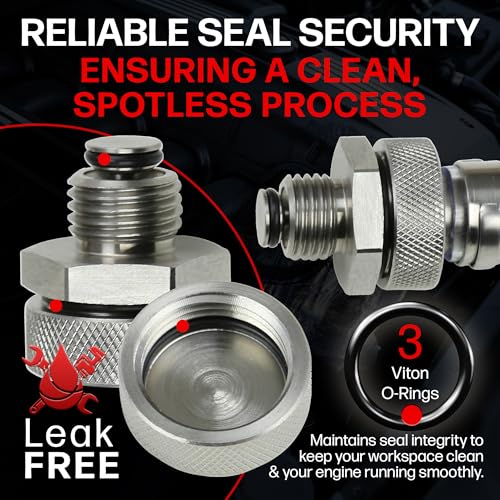 Votex - Made in USA - M18 x 1.5MM Quick Easy Valve Oil Drain Plug fits BMW, Land Rover, Porsche, Volvo - Stainless Steel - Part Number SMQDP007 - size: M18-1.5 Valve Drain Plug