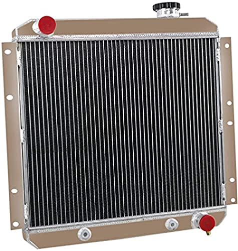 ALLOYWORKS 4 Row All Aluminum Radiator For 1960-1984 Toyota Land Cruiser FJ40 FJ45