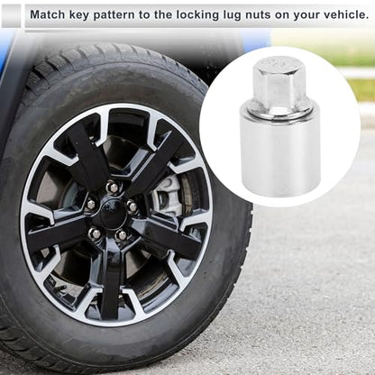 Wheel Lock Lugnut for Jeep Compass #807 Anti-theft Screw Nut 1pc - size: 807