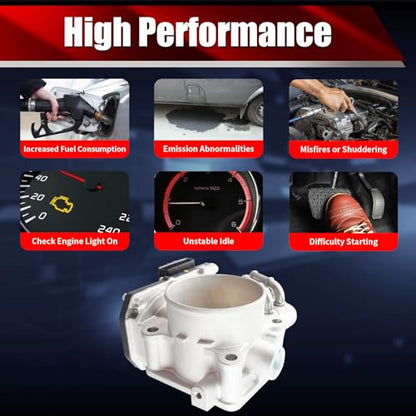Electronic Throttle Body Assembly TB1301 67-2005 16400R44A01 - size: TB1301