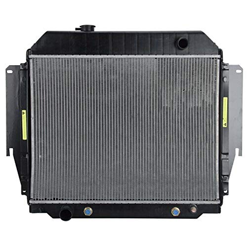 VibeUp 1333 Radiator | AT,With TOC | 19-1/5" Core | Fits For Ford E-350 Econoline 75-96; Ford E-150 Econoline 75-96; Ford E-350 Econoline Club Wagon 77-96 | OE#D8UH8005T2A,E3UH8005ADA - size: Rad:1333