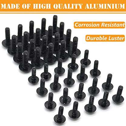 Complete Fairing Bolts Screws Bodywork Kit Replacement For Kawasak Suzuki Honda Ducati Yamaha BMW GSXR Motorcycle Black