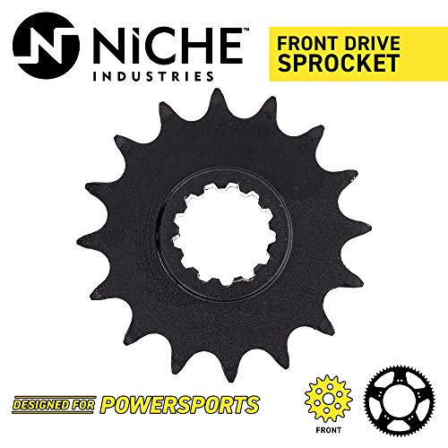 NICHE Drive Sprocket Chain Combo for Honda CBR600RR Front 16 Rear 42 Tooth 520V-X X-Ring 112 Links - size: X-Ring Chain